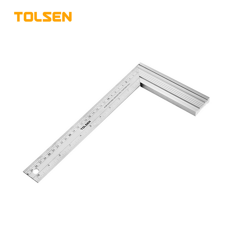 Угольник Industrial 300 х 36 мм, нерж сталь/алюм TOLSEN (арт. 35039)