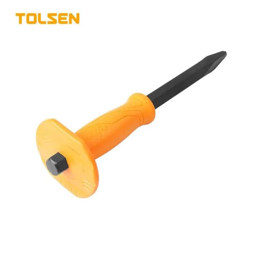 Зубило-керн 250 x 16 x 4 мм, увелич. протектор GRIPro TOLSEN (арт.25083)