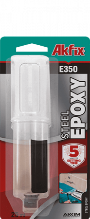 Akfix E350 Эпоксидный клей для металла (5 мин.) (арт. EA112)
