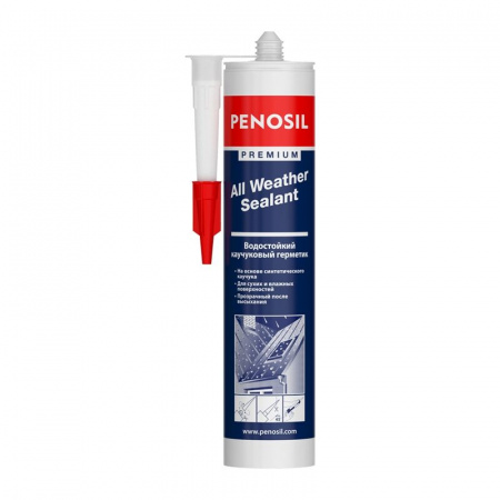 Герметик PENOSIL Premium Sealant 280ml каучуковый всепогодный прозрачный (12 шт в упак)